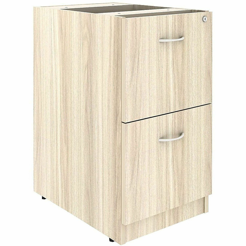 Lorell Essentials 2-Drawer Fixed Pedestal File Cabinet (66332)