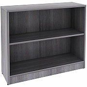 Lorell Weathered Charcoal Laminate Bookcase (69630)