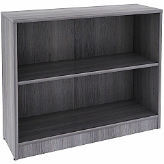 Lorell Weathered Charcoal Laminate Bookcase (69630)
