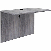 Lorell Weathered Charcoal Laminate Desking (69529)