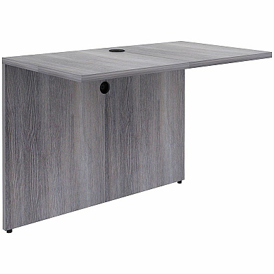 Lorell Weathered Charcoal Laminate Desking (69529)
