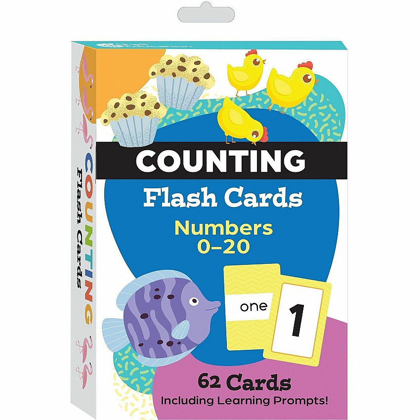 Shell Education Teacher Created Materials Counting: Numbers 0-12 Flash Cards (155900)