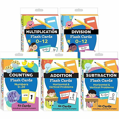 Shell Education Teacher Created Materials Math Flash Cards Set (161146)