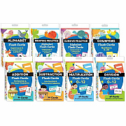 Shell Education Teacher Created Materials Math Alphabet & Literacy Flash Cards Set (161147)