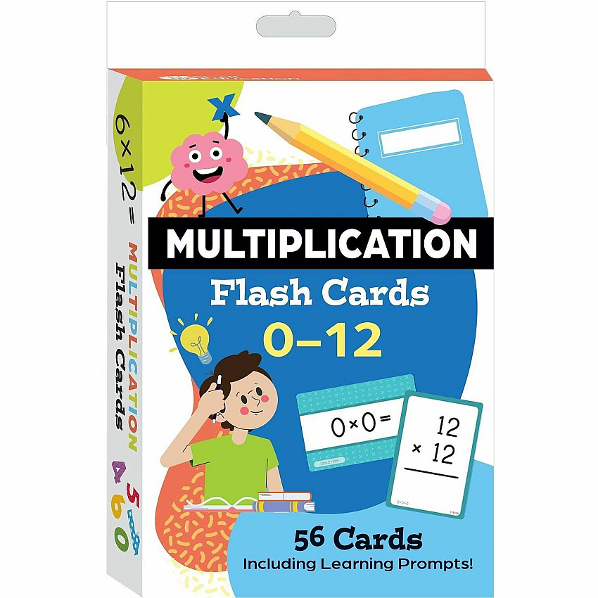 Shell Education Teacher Created Materials Multiplication Flash Cards (155917)