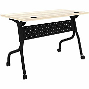 Lorell Modern Elm/Black Flip-Up Training Tables (66377)