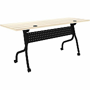 Lorell Modern Elm/Black Flip-Up Training Tables (66375)