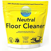 Diversey Aqua ChemPacs Neutral Floor Cleaner, Lavender Scent, 120/Pack (9320926)