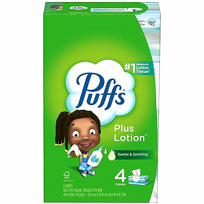Puffs Plus Lotion Facial Tissue (58600)