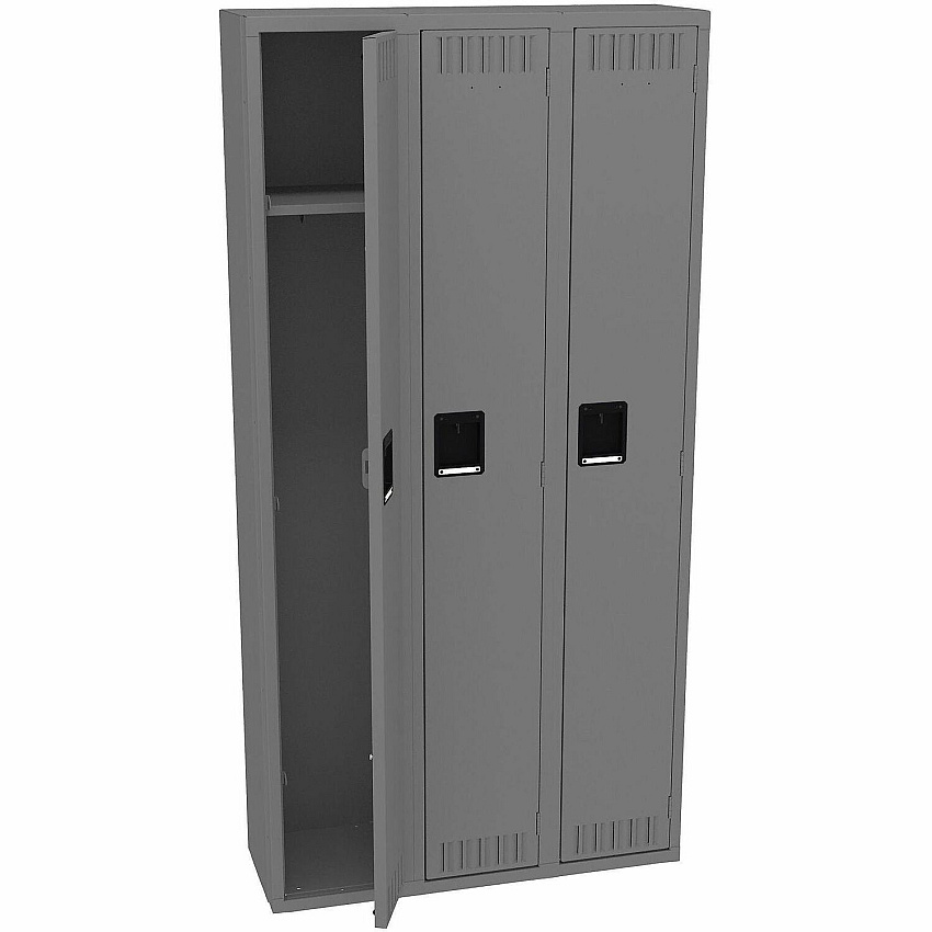 Tennsco Single-Tier 3-Wide Steel Lockers (STS121272CMG)