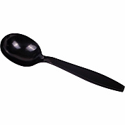 Karat Soup Spoon, Extra Heavy-Weight/BK (U2022B)