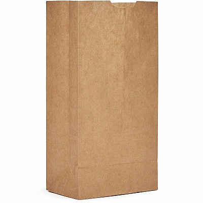 AJM Packaging Packaging Packaging AJM Packaging Packaging #4 Kraft Paper Grocery Bags (GB04NP5CES)