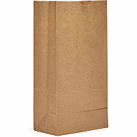 AJM Packaging Packaging Packaging AJM Packaging Packaging #8 Kraft Paper Grocery Bags (GB08NP5CES)