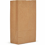 AJM Packaging Packaging Packaging AJM Packaging Packaging #12 Kraft Paper Grocery Bags (GB12NP5CES)