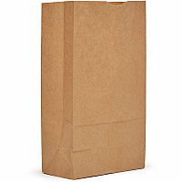 AJM Packaging Packaging Packaging AJM Packaging Packaging #12 Kraft Paper Grocery Bags (GB12NP5CES)