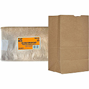 AJM Packaging Packaging Packaging AJM Packaging Packaging #20 Squat Kraft Paper Grocery Bags (SQ40NP5CES)