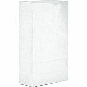AJM Packaging Packaging Packaging AJM Packaging Packaging #6 White Paper Grocery Bags (WB06NP5CES)