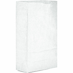 AJM Packaging Packaging Packaging AJM Packaging Packaging #6 White Paper Grocery Bags (WB06NP5CES)
