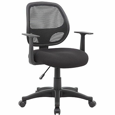 BOSS Commercial Grade Mesh Task Chair w/T-Arms (606)