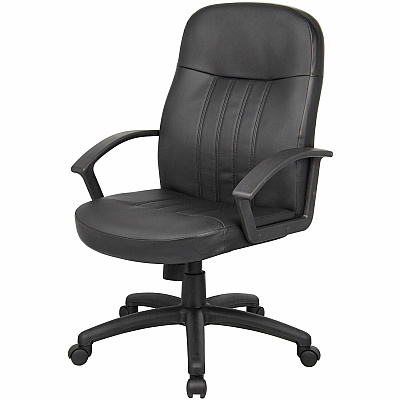BOSS Executive Leather Budget Chair (8106)