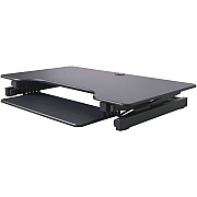 Rocelco DADRB-40-ACUSB Sit-to-Standing Desk Riser and Converter (RDADRB40ACUS)