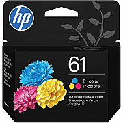 HP 61 Original Inkjet Ink Cartridge - Tri-color Pack (C0PA5AN)