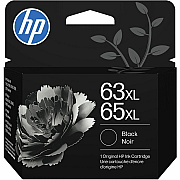 HP 63XL/65XL Original High (XL) Yield Inkjet Ink Cartridge - Black Pack (B7RT5AN)