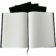 Business Source Hardbound Ruled Linen Journals (10973CT)