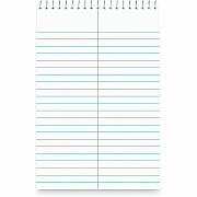 Business Source Green Tint Steno Notebook (96920)