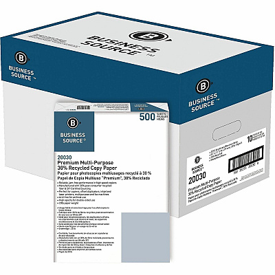Business Source Recycled Copy Paper (20030)