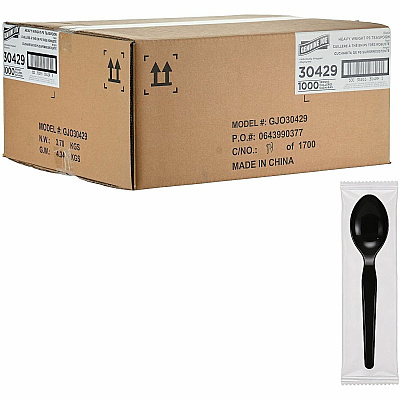 Genuine Joe Disposable Polystyrene Cutlery (30429)
