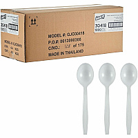 Genuine Joe Heavy-Weight Polypropylene Cutlery (30418)