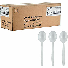 Genuine Joe Heavy-Weight Polypropylene Cutlery (30418)
