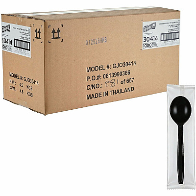 Genuine Joe Heavy-Weight Polypropylene Cutlery (30414)