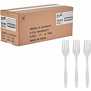 Genuine Joe Heavy-Weight Polypropylene Cutlery (30415)