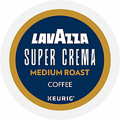 Lavazza K-Cup, Pod, Ground Super Crema K-Cup Coffee Pods (0911)
