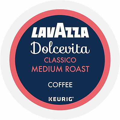 Lavazza K-Cup, Pod, Ground Dolcevita Classico K-Cup Coffee Pods (0433CT)