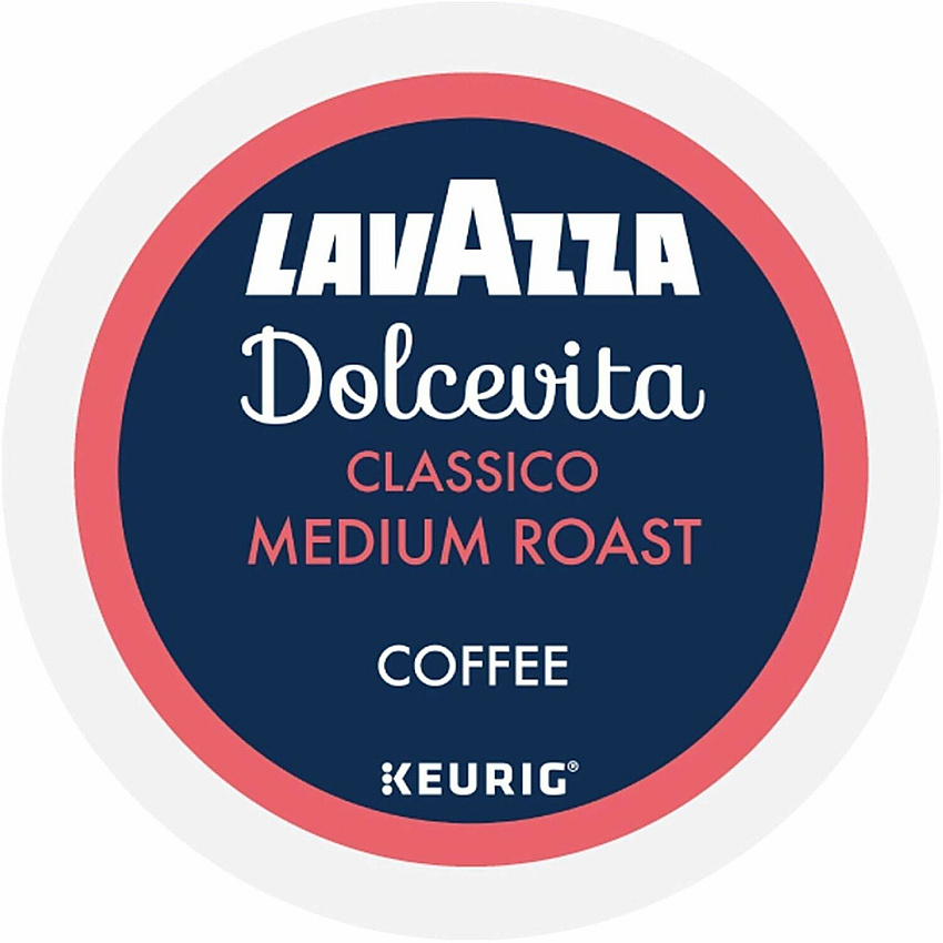 Lavazza K-Cup, Pod, Ground Dolcevita Classico K-Cup Coffee Pods (0433CT)
