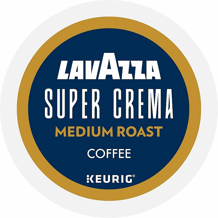Lavazza K-Cup, Pod, Ground Super Crema K-Cup Coffee Pods (0911CT)