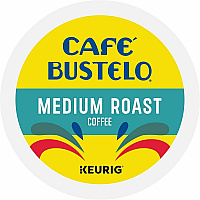 Cafe Bustelo K-Cup, Pod Medium-Roast K-Cup Coffee Pods (2861CT)