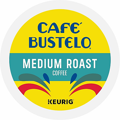 Cafe Bustelo K-Cup, Pod Medium-Roast K-Cup Coffee Pods (2861CT)