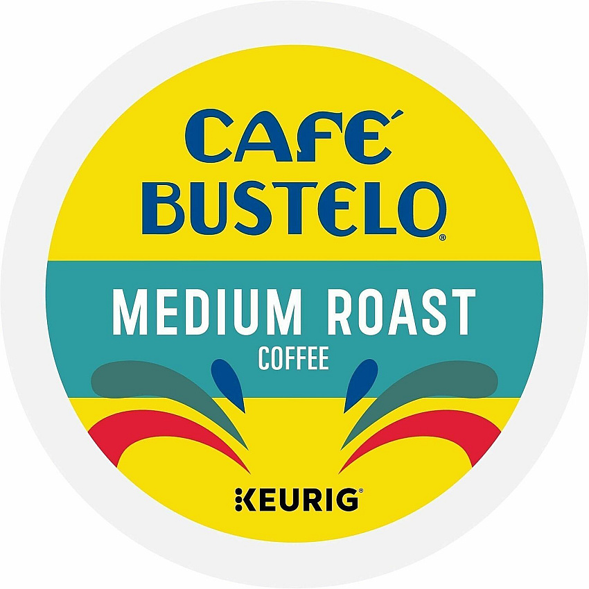 Cafe Bustelo K-Cup, Pod Medium-Roast K-Cup Coffee Pods (2861CT)