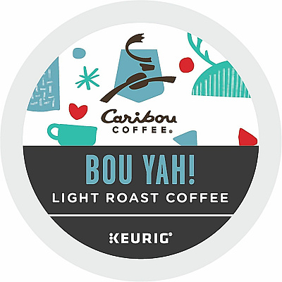 Caribou Coffee K-Cup, Pod 'Bou Yah! Blend K-Cup Pods (9686)