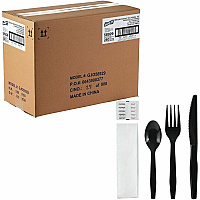 Genuine Joe 6-Piece Medium-Weight Utensil Kit (58929)