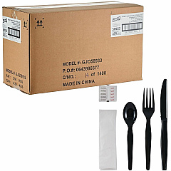 Genuine Joe 6-Piece Heavyweight Utensil Kit (58933)