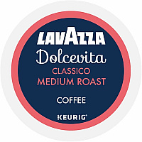 Lavazza K-Cup, Pod, Ground Dolcevita Classico K-Cup Coffee Pods (0433)