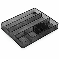 Lorell Multi-Compartment Mesh Drawer Organizer (84136)
