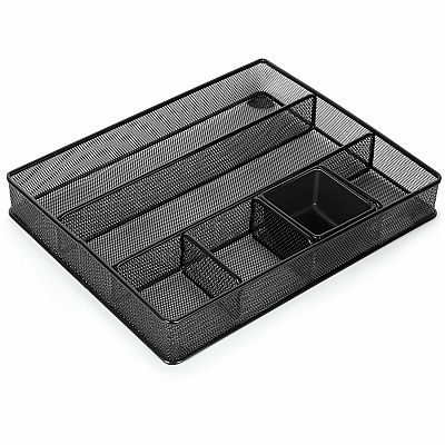 Lorell Multi-Compartment Mesh Drawer Organizer (84136CT)
