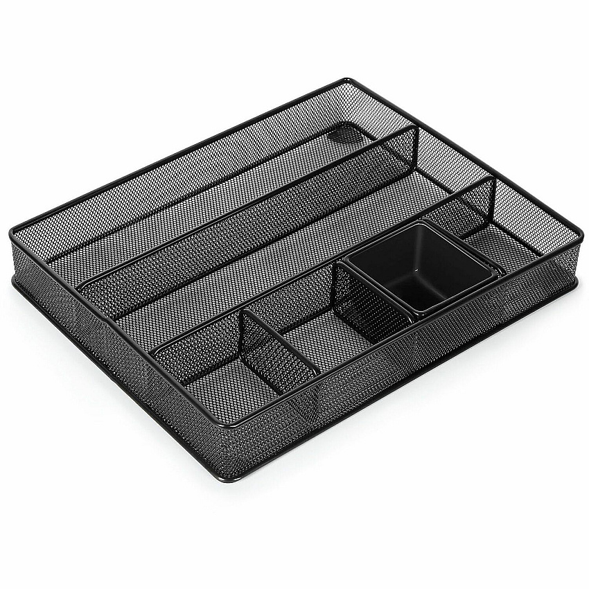 Lorell Multi-Compartment Mesh Drawer Organizer (84136CT)