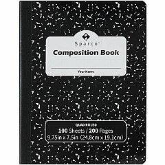 Sparco Business Source Quadrille Ruled Composition Notebook (20957CT)